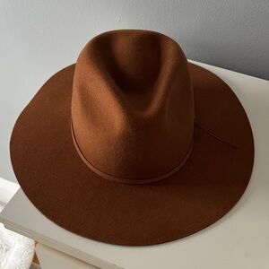 Wyeth by Todd Magill Rich Brown wide brim Hat